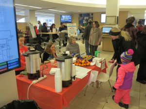 Winter Carnival 2017 snacks and hot chocolate